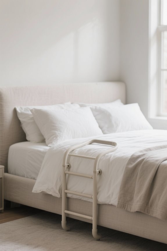 bed ladder assist handles