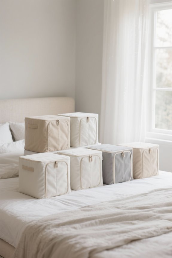 bedding storage vacuum cubes