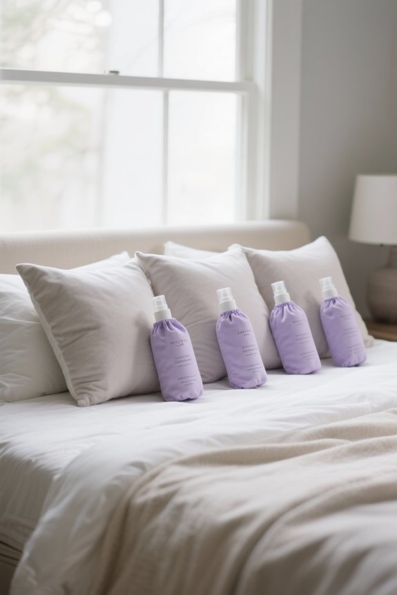 calming lavender pillow mists