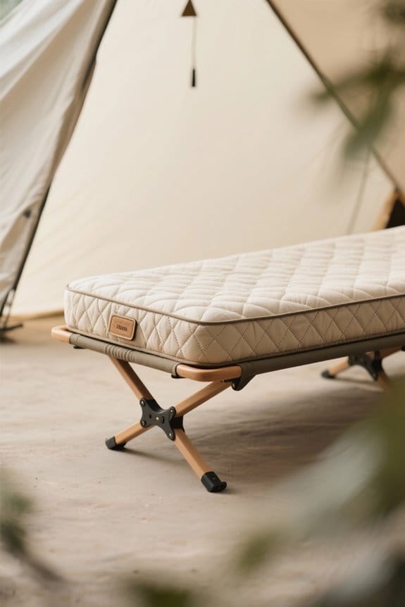 camping cot selection factors