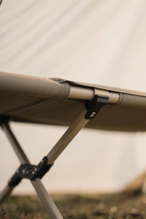 camping cot selection factors