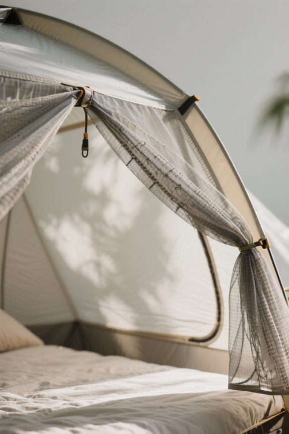 camping mosquito net considerations
