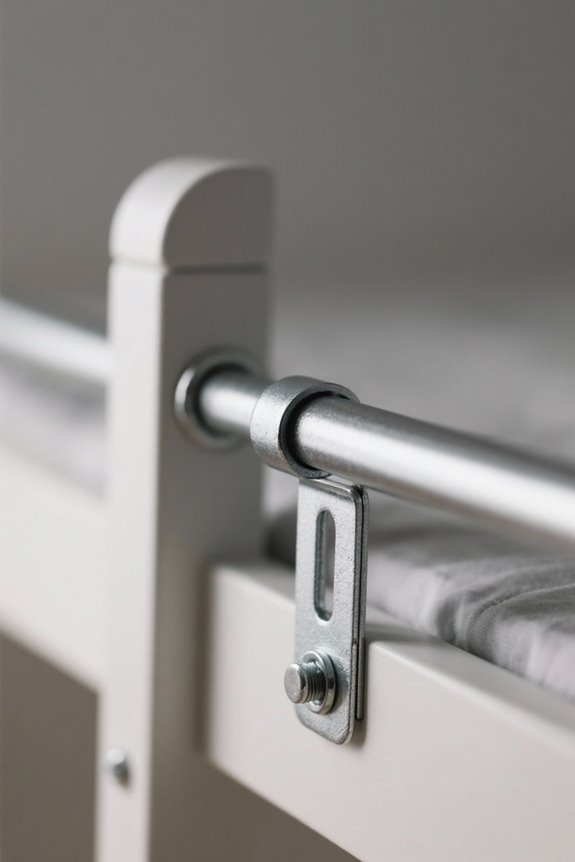 child safety loft bed features