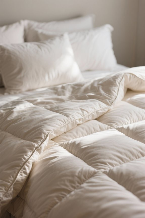 choosing down alternative quilts