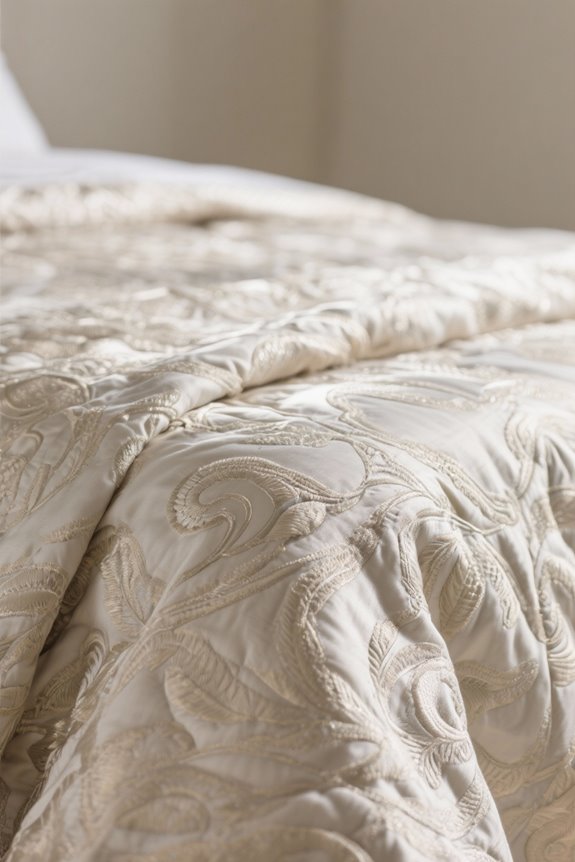 choosing durable textured coverlet