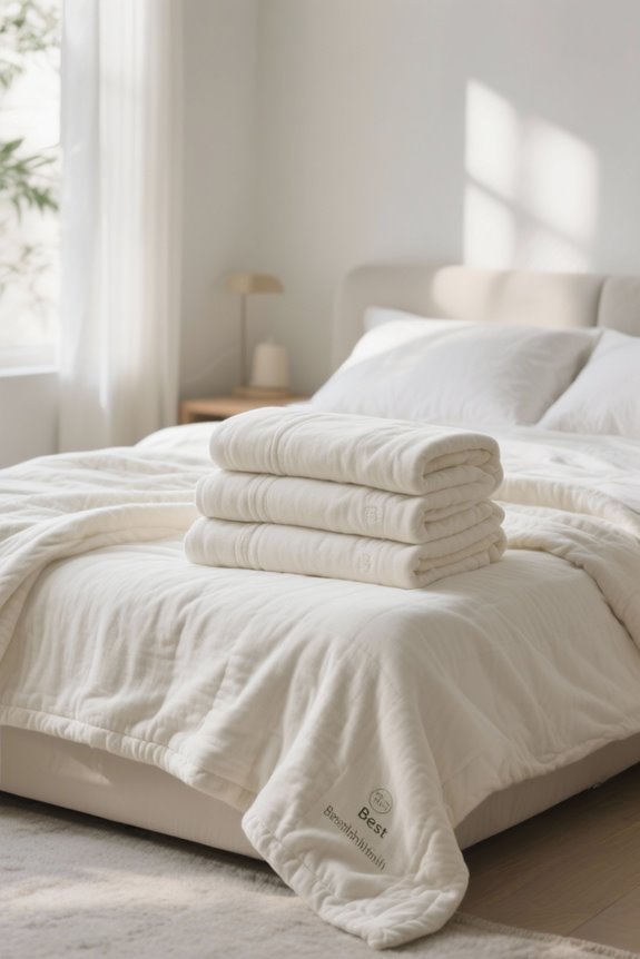 comfortable breathable bamboo blankets
