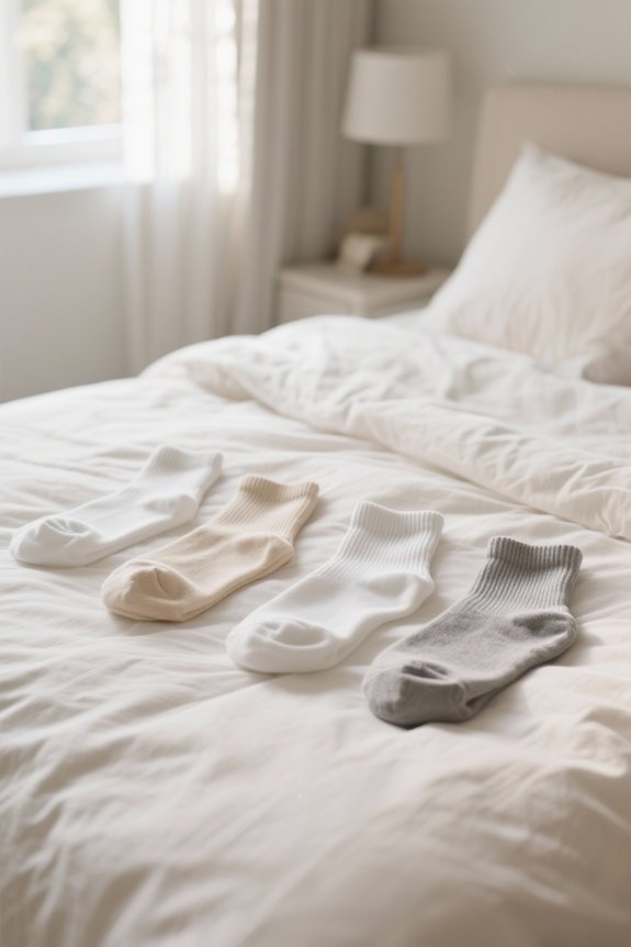 comfortable moisture wicking sleep socks