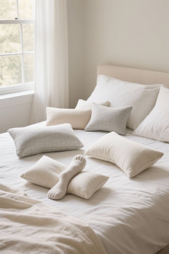 comfortable side sleeping support