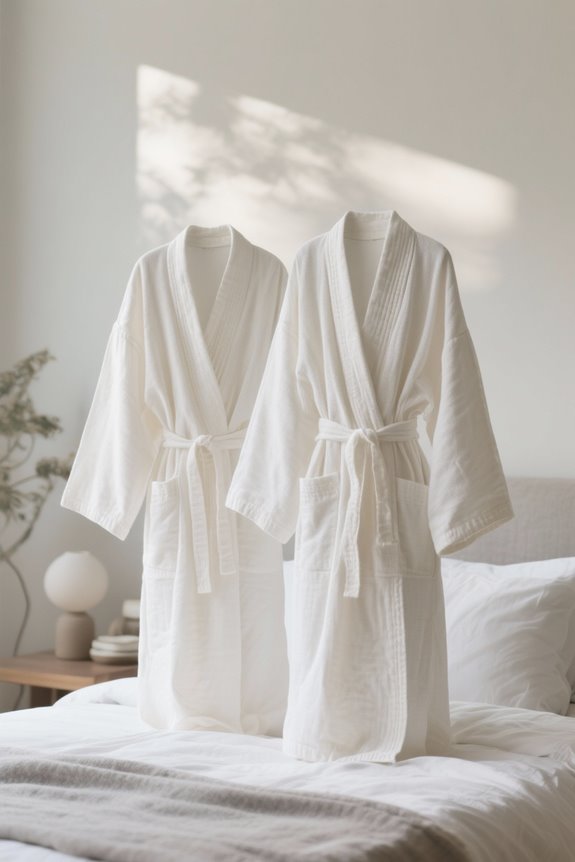 comfortable stylish cotton robes