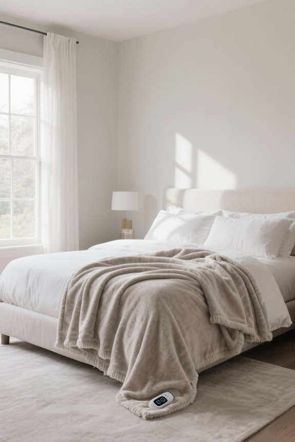 cozy electric throws safety