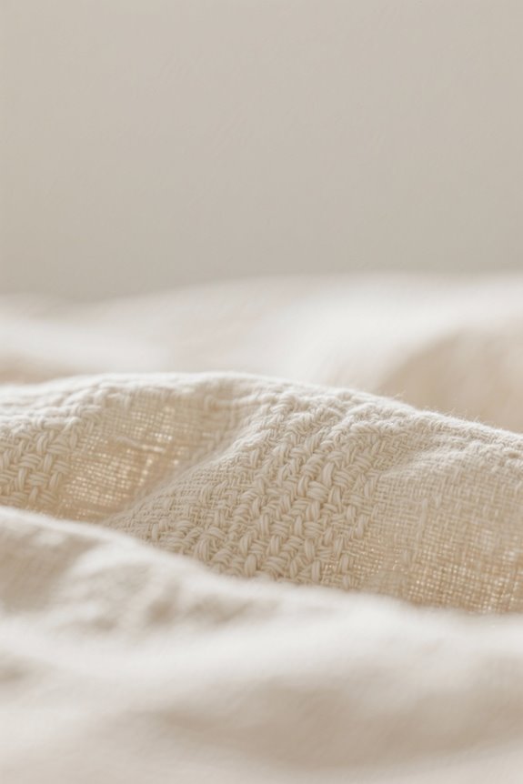 cozy textured farmhouse bedding