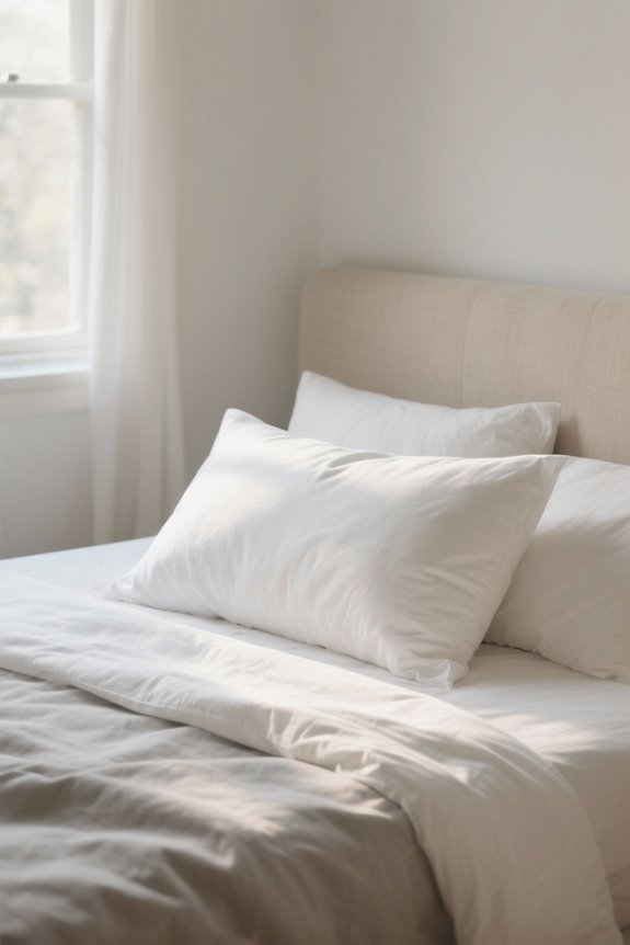 crisp percale cotton pillowcases