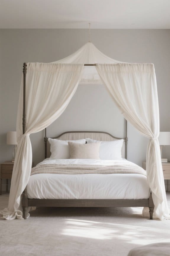 elegant queen canopy beds