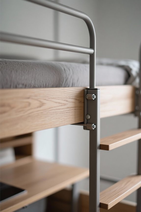 loft beds with desks