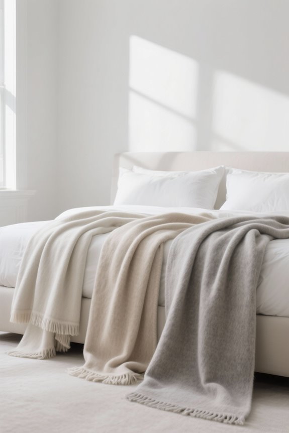 luxurious cashmere throw blankets