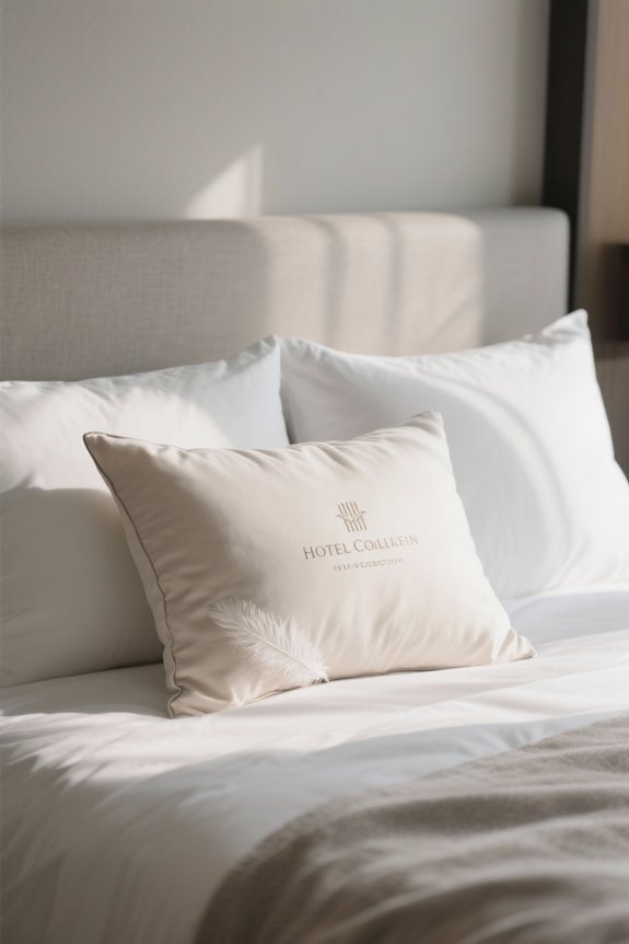 luxurious feather pillows collection