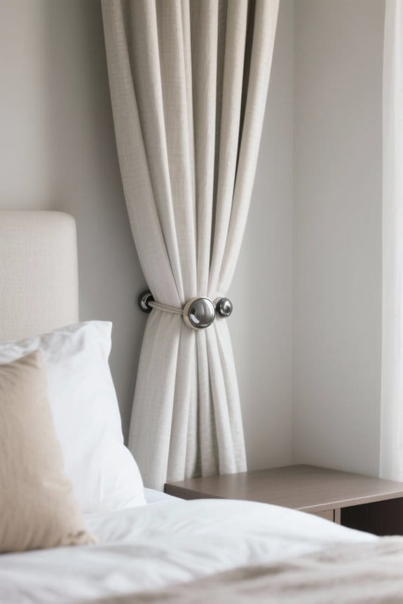 magnetic curtain tiebacks selection