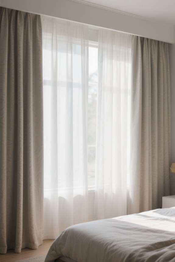 noise reducing bedroom curtains