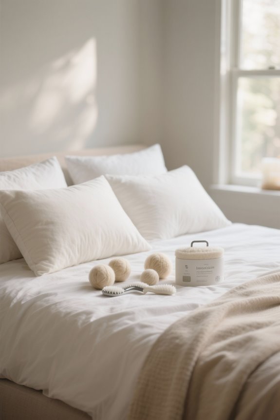 pillow care and upkeep