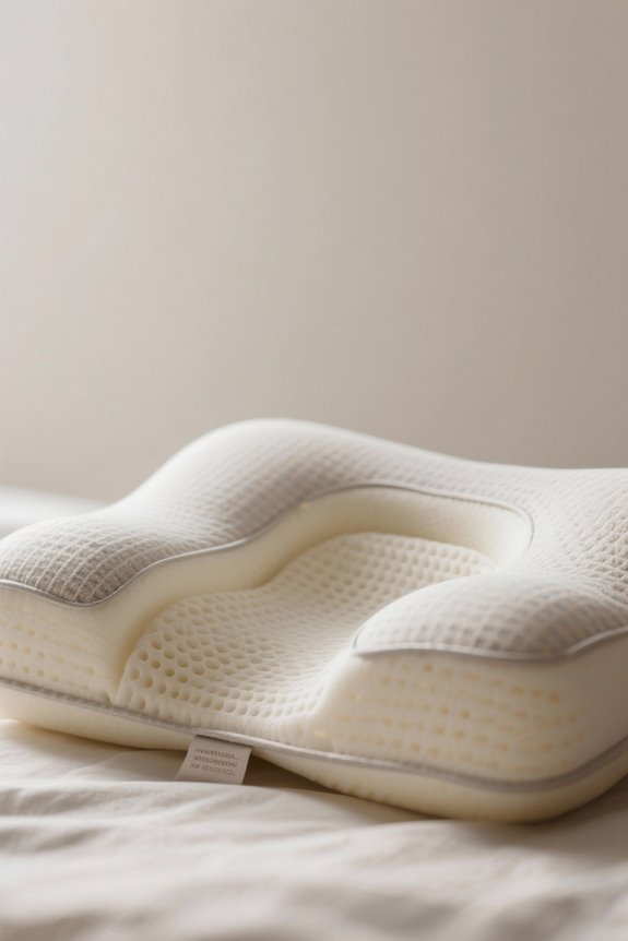 pillow material influences comfort