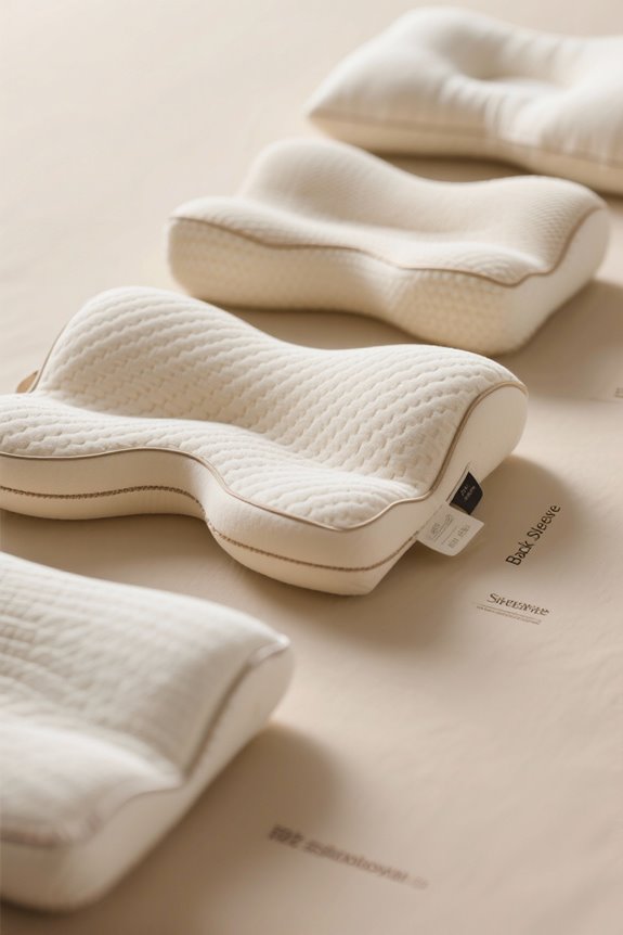 pillows tailored for sleep position