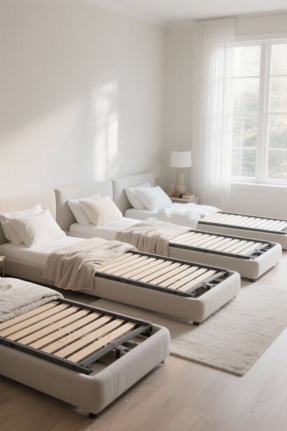 platform bed slats options