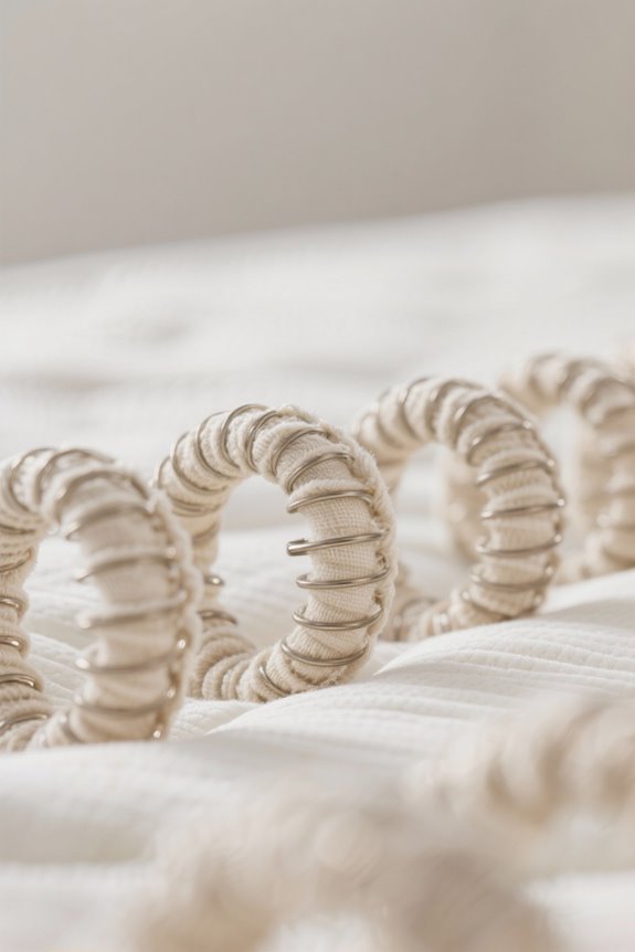 pocketed coils enhance comfort
