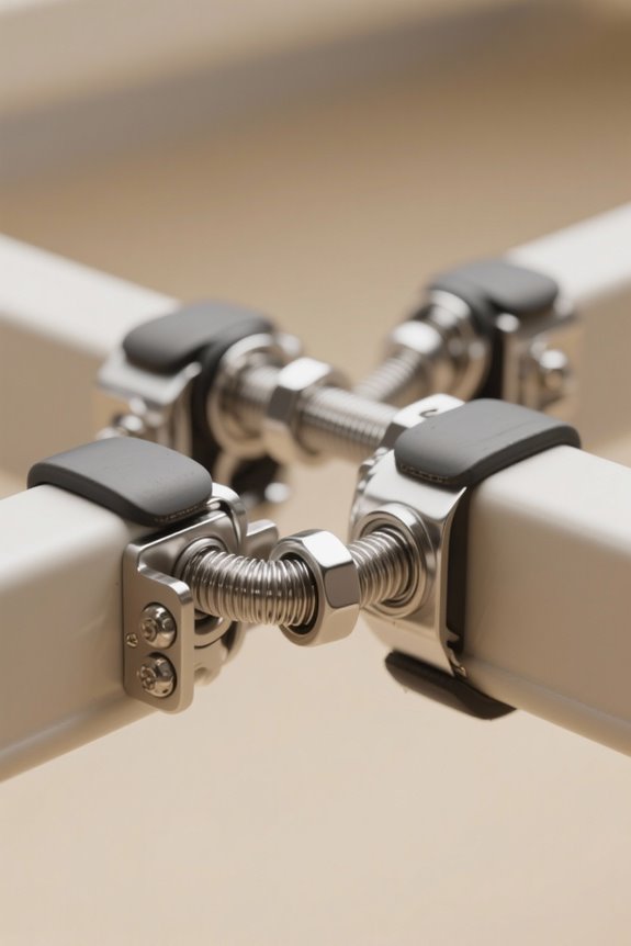 proper bed connector installation
