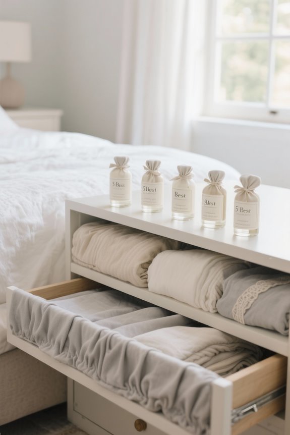 refreshing scented drawer liners
