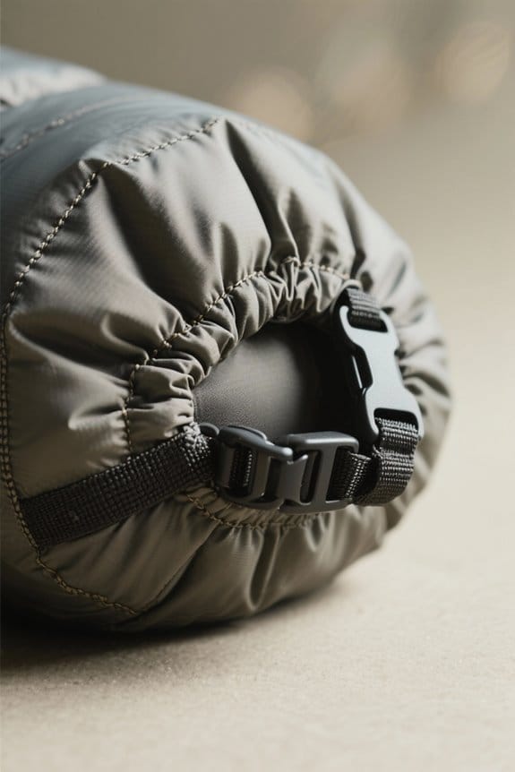 sleeping bag compression considerations