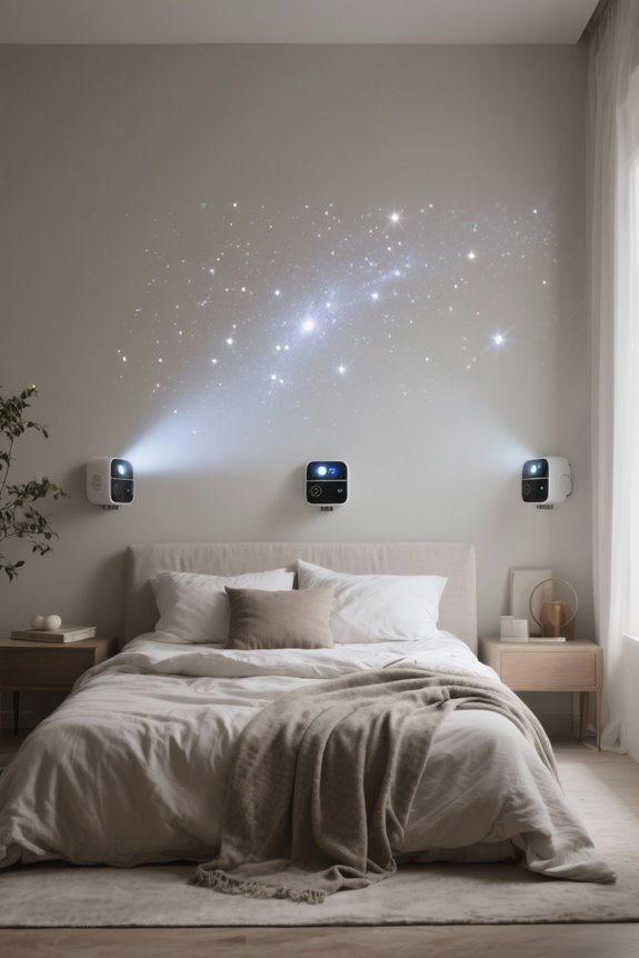 starry bedroom relaxation tools