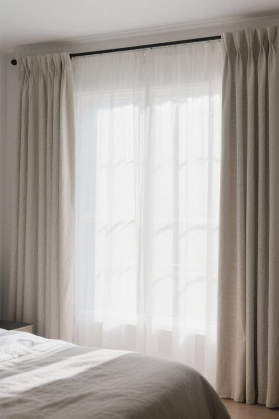 thermal insulated blackout curtains