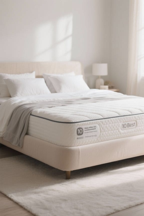 top gel memory foam toppers