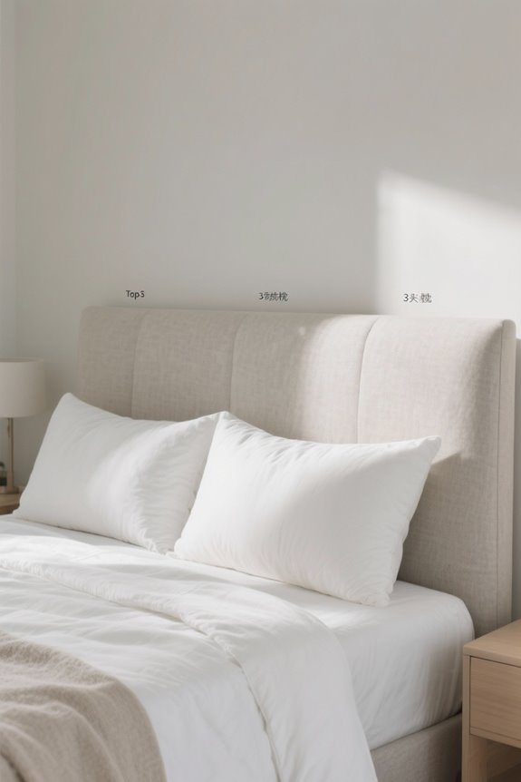 ultimate comfort headboard pillows