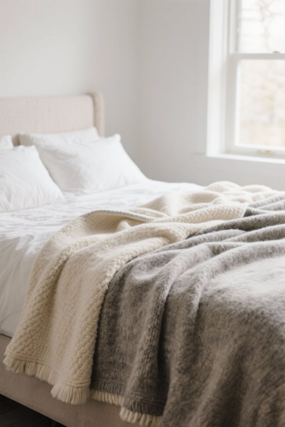 washable wool blankets queen