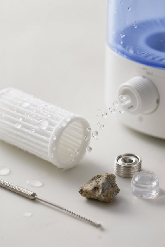 weekly humidifier cleaning routine