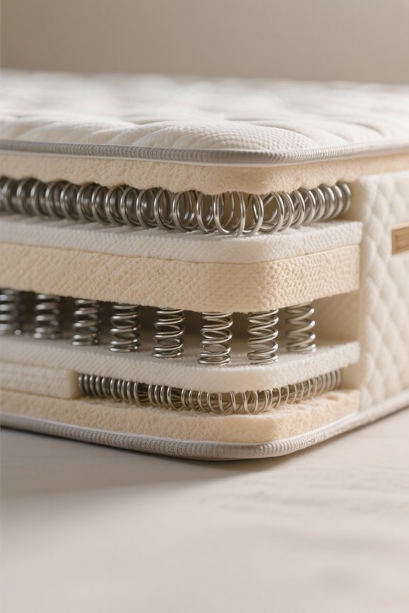 zoned support enhances sleep comfort